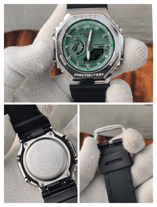 G_SHOCK GA2100 SILVER GREEN - Image 2