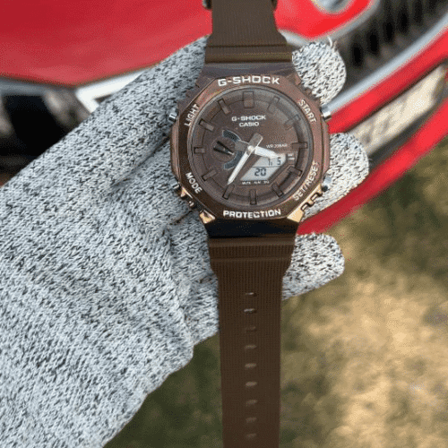 G_Shock Ga2100 Brown All working