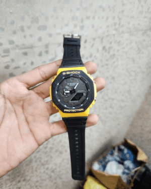 G_Shock Ga2100 Black Yellow New Taxi Edition
