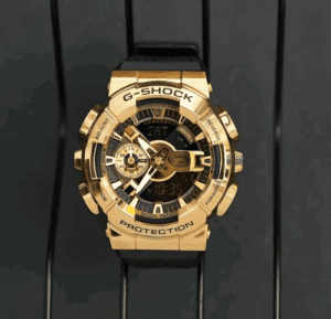 G_Shock GA 110 Black & Gold
