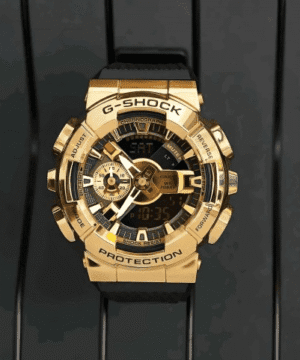 G_Shock GA 110 Black & Gold
