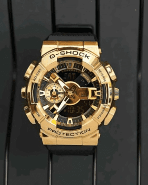 G_Shock GA 110 Black & Gold