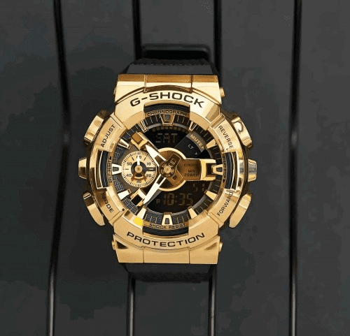 G_Shock GA 110 Black & Gold
