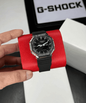 G_SHOCK GA2100 BLACK STEEL