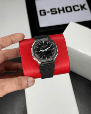 G_SHOCK GA2100 BLACK STEEL