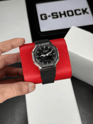 G_SHOCK GA2100 BLACK STEEL