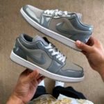 Air Jordan 1 Low SE Medium Grey Cool Grey White 4683