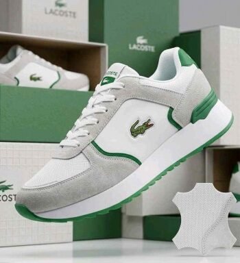 Lacostee Blanco Verde White Green