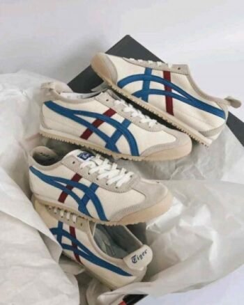 onitsuk.a tiger Mexico 66 White Blue Maroon