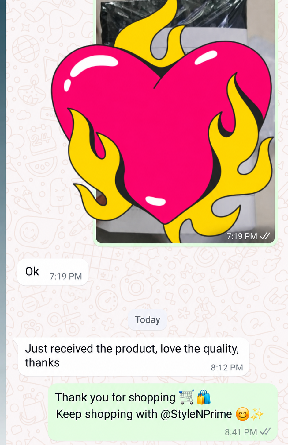 Customer review 1